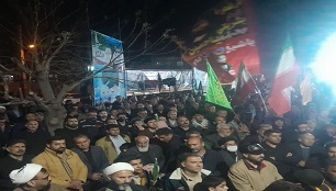 فیلم/ شور حماسی چهلمین شب قیام عاشورایی خرم آبادی‌ها