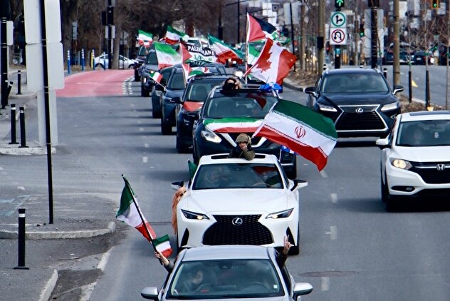 فیلم/ خروش آزادگی در خیابان‌های مونترال