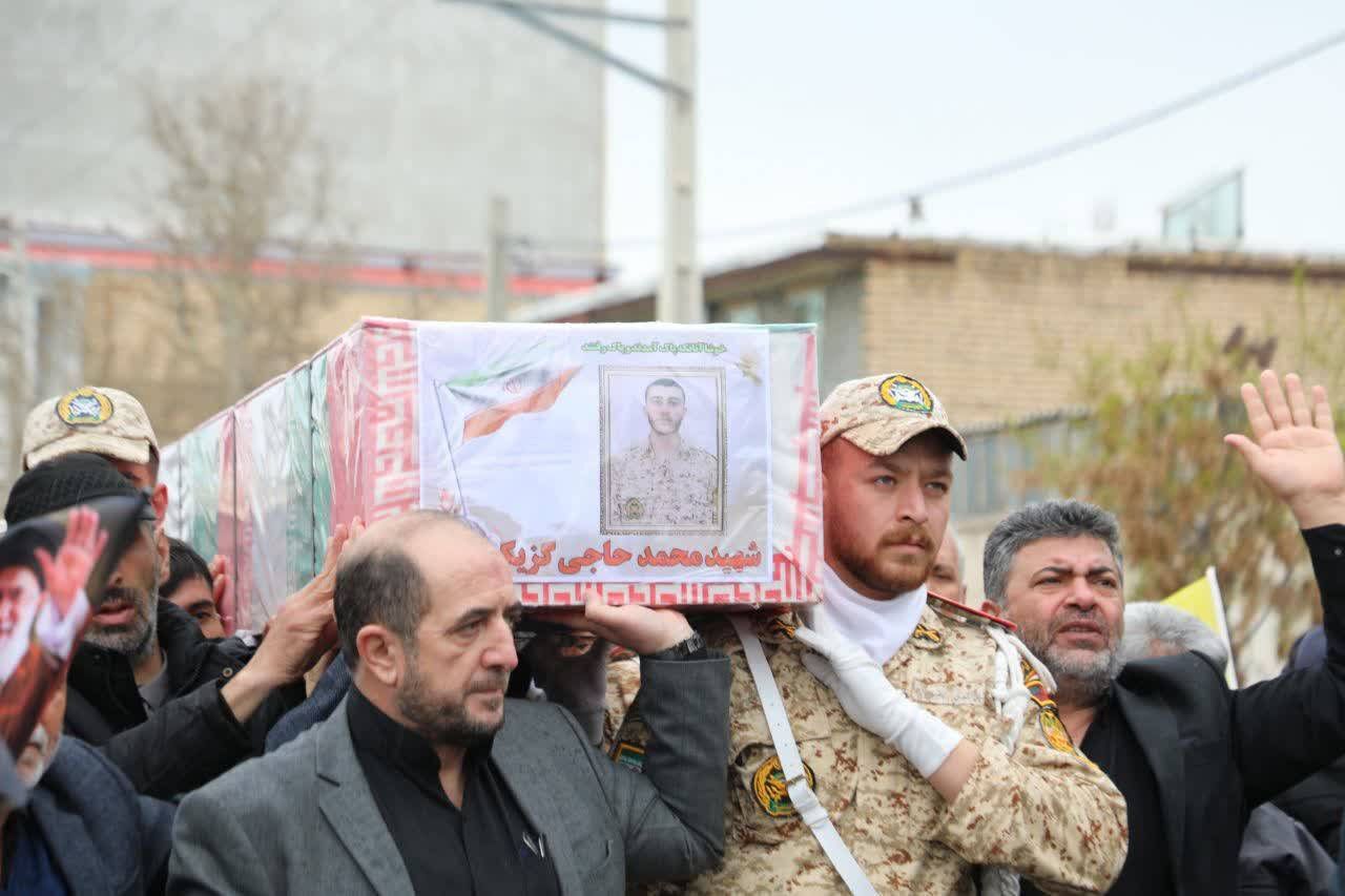 بدرقه باشکوه شهیدان طلعت، کوهی و فرهنگیان در آذربایجان‌غربی