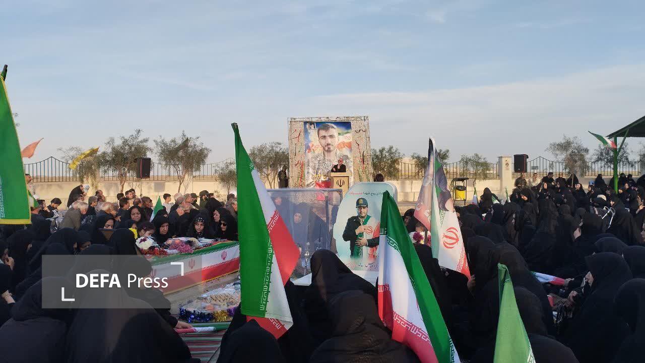 مراسم بزرگداشت پاسدار شهید «جاوید» در روستای کاج قم برگزار شد مراسم بزرگداشت پاسدار شهید «جاوید» در روستای کاج قم برگزار شد