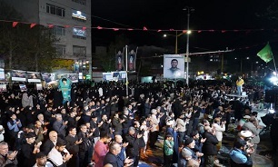 قرائت نماز استغاثه به امام زمان(عج) در خرم آباد+ عکس