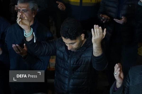 قرائت نماز استغاثه به امام زمان(عج) در خرم آباد+ عکس