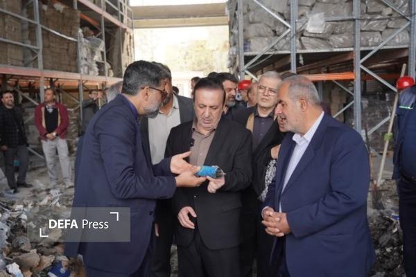 معاون وزیر صمت از واحدهای آسیبدیده در جنگ رمضان قزوین بازدید کرد معاون وزیر صمت از واحدهای آسیبدیده در جنگ رمضان قزوین بازدید کرد