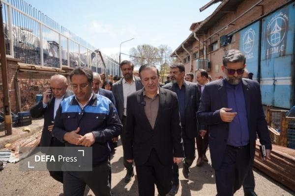 معاون وزیر صمت از واحدهای آسیبدیده در جنگ رمضان قزوین بازدید کرد معاون وزیر صمت از واحدهای آسیبدیده در جنگ رمضان قزوین بازدید کرد