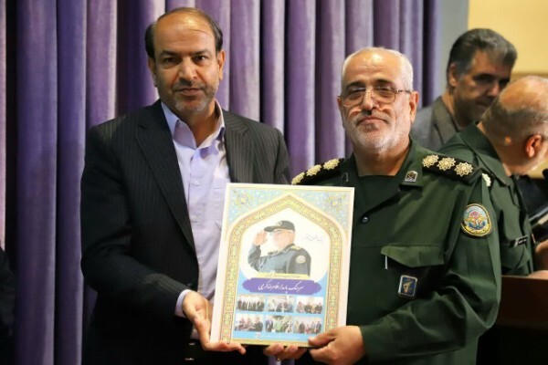 آیین تکریم و معارفه مدیر کل حفظ آثار و نشر ارزش های دفاع مقدس و مقاومت استان مرکزی+ فیلم
