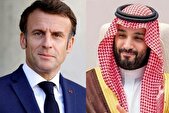 گفت‌وگوی سران فرانسه و عربستان درباره مذاکرات آتش بس ایران