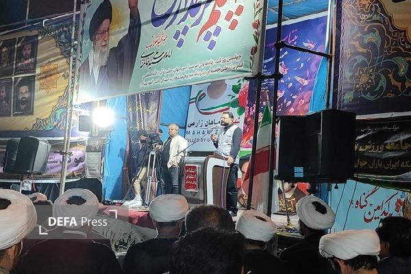 سنندج در شب چهل‌وچهارم نمایش وحدت و مقاومت مردم انقلابی خروشید