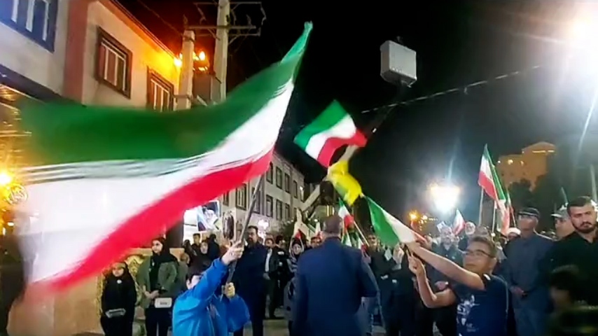 فیلم / طنین فریاد «یا حسین» در آسمان زاهدان