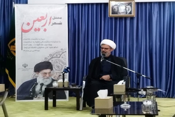 تصاویر/ محفل شعر اربعین با حضور نماینده ولی فقیه در خراسان شمالی