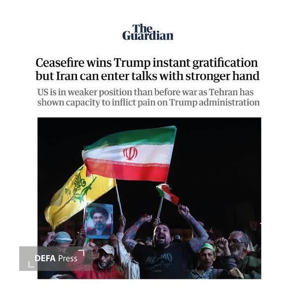 دست برتر ایران و پرچم فاطمیون در قاب رسانه بریتانیایی دست برتر ایران و پرچم فاطمیون در قاب رسانه بریتانیایی