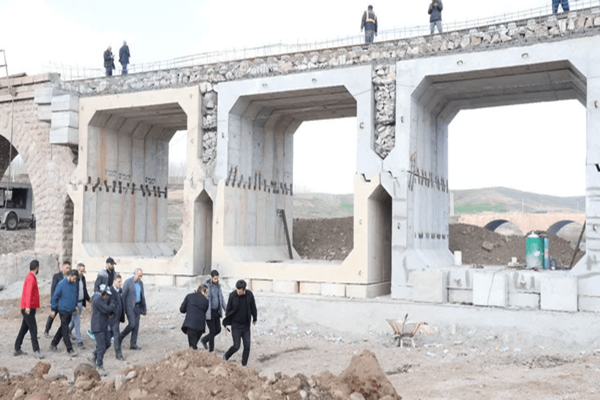 پل راه‌آهن امین‌آباد - زنجان امشب بازگشایی شد