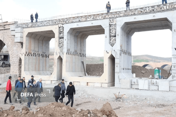 پل راهآهن امینآباد - زنجان امشب بازگشایی شد پل راهآهن امینآباد - زنجان امشب بازگشایی شد