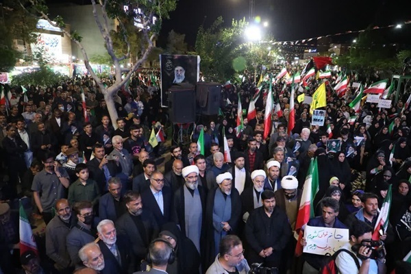 تصاویر/ چهل و سومین شب از اجتماعات مردمی سمنان