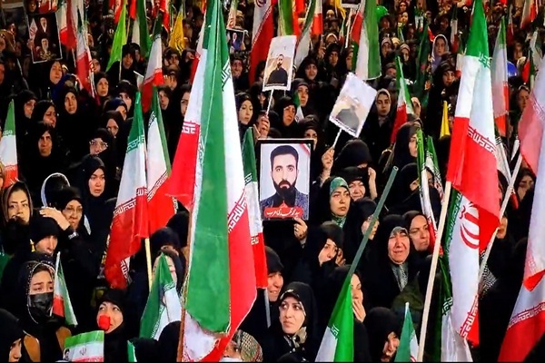 پیکر شهید «سیدمهدی عرب» در شاهرود تشییع شد