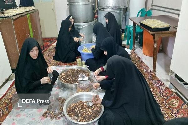 بازدید مدیر امور بانوان حفظ آثار دفاع مقدس همدان از قرارگاه مسجدی «جنگ رمضان» در ملایر