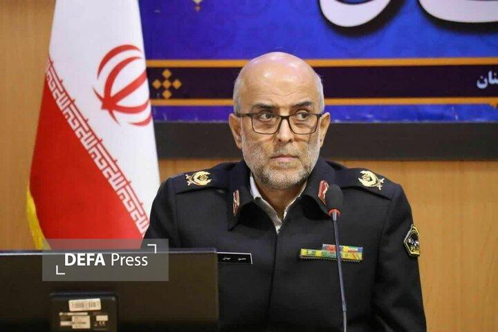 سردار مومنی: پلیس راهور ۱۶ شهید در جنگ تحمیلی سوم تقدیم کرد سردار مومنی: پلیس راهور ۱۶ شهید در جنگ تحمیلی سوم تقدیم کرد