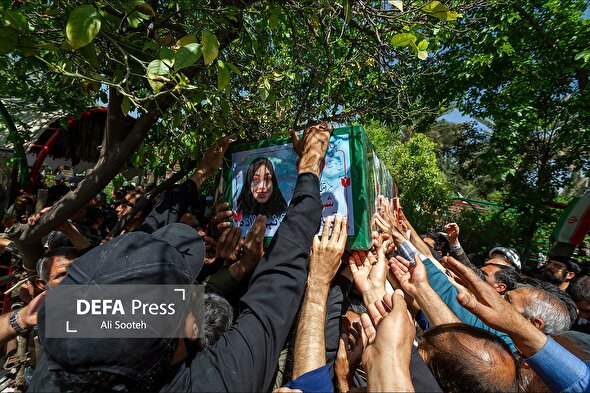 تشییع پیکر یک خانواده پنج نفره - شیراز