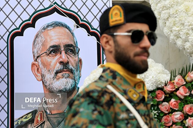 مراسم اربعین شهادت سرلشکر محمد شیرازی