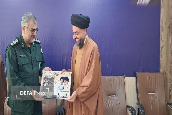 دیدار مدیرکل حفظ آثار دفاع مقدس کهگیلویه و بویراحمد با امام جمعه شهرستان دنا دیدار مدیرکل حفظ آثار دفاع مقدس کهگیلویه و بویراحمد با امام جمعه شهرستان دنا