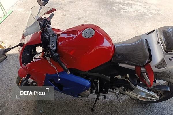 کشف موتورسیکلت سنگین قاچاق ۵ میلیاردی توسط پلیس بابل