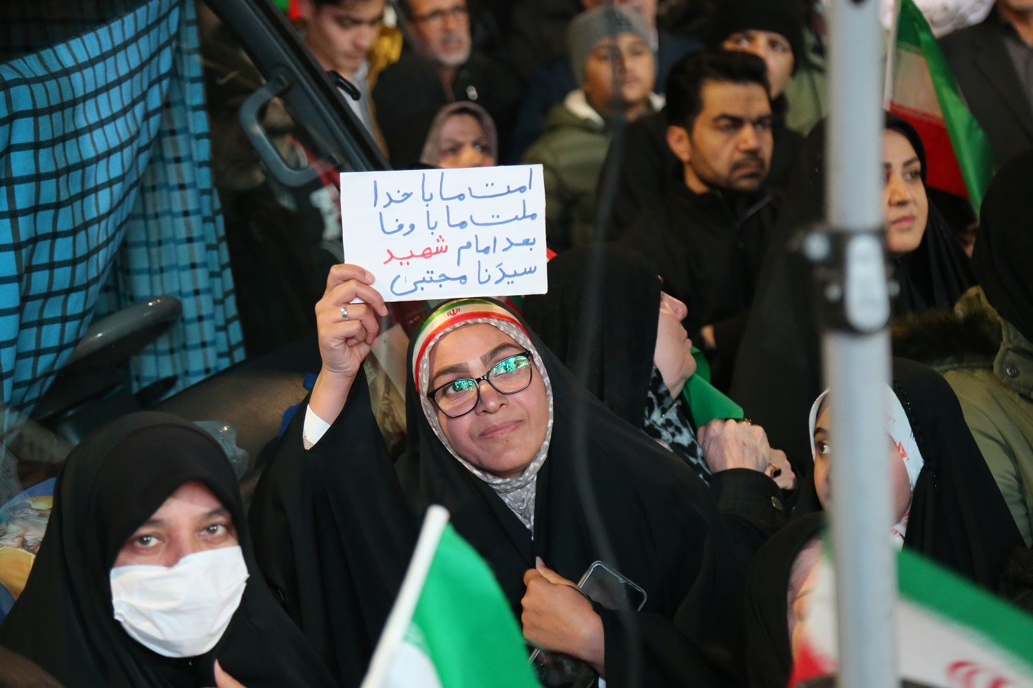 تصاویر/ حضور پرشور مردم اراک در چهل و پنجمین قرار شبانه