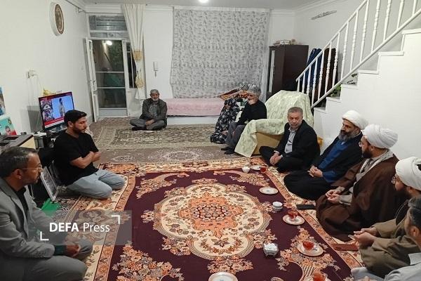 دیدار مدیرکل تبلیغات اسلامی خراسان رضوی با خانواده شهید «سجاد عسکری» + تصاویر