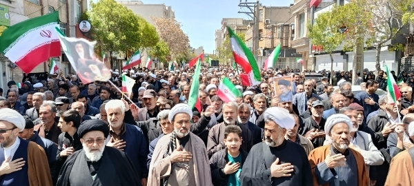 فیلم/ کاروان غم همراه با یاد و نام قائد امت در روز شهادت امام صادق (ع)