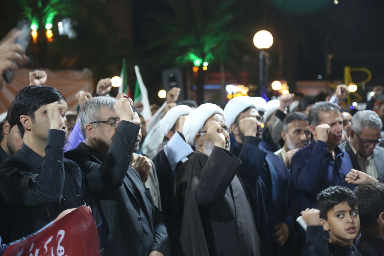 فیلم/ حضور جانفدای مردم ایرانشهر زیر پرچم ایران