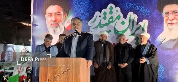 زندیهوکیلی: اتحاد مقدس و حضور مردم، پشتوانه اصلی مسیر کشور است زندیهوکیلی: اتحاد مقدس و حضور مردم، پشتوانه اصلی مسیر کشور است