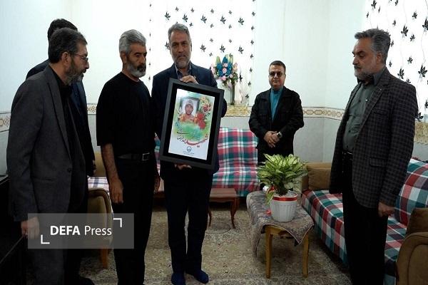 احداث یک مخزن ۵۰۰ مترمکعبی به نام شهید عبدالرضا ابولی پناه + تصاویر