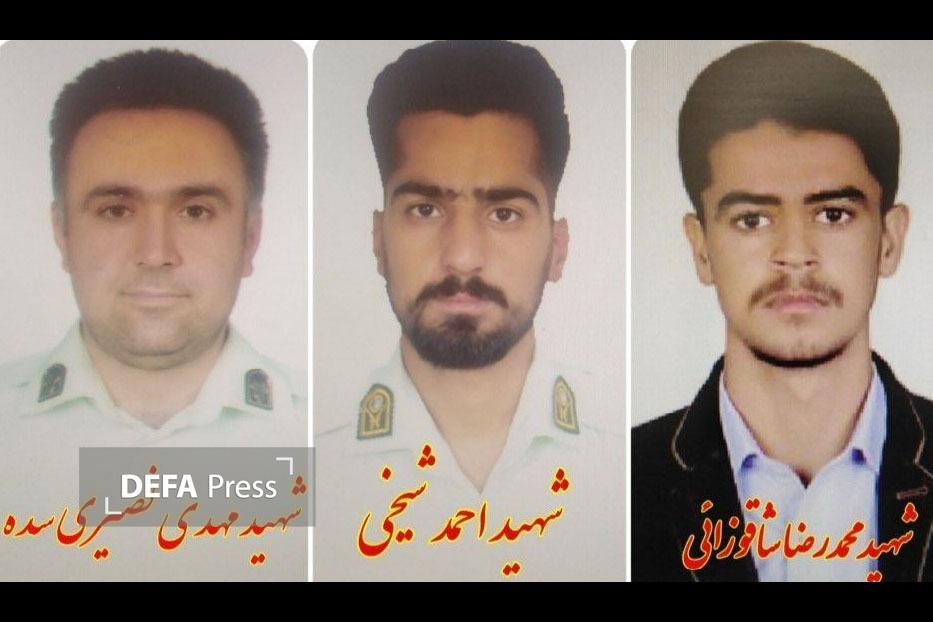 شهادت سه مدافع امنیت در سراوان شهادت سه مدافع امنیت در سراوان