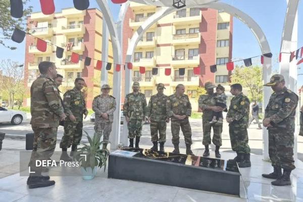 موکب اداره کل حفظ آثار دفاع مقدس قزوین در جوار یادمان شهید گمنام چهارصد دستگاه برپا شد