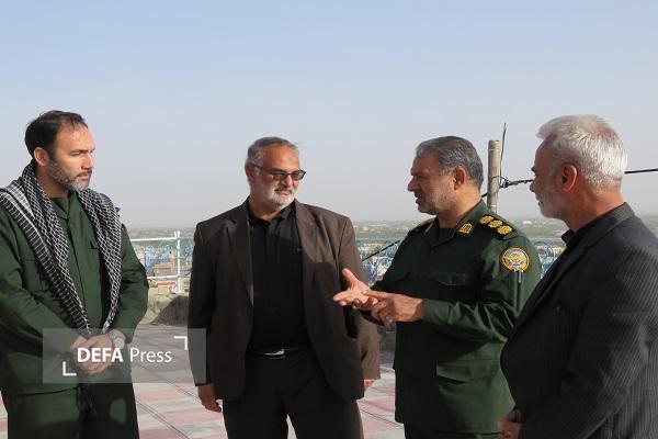 ادای احترام مدیرکل حفظ آثار و نشر ارزش‌های دفاع مقدس و مقاومت خراسان رضوی به شهدای گمنام شهرستان زبرخان+ تصاویر