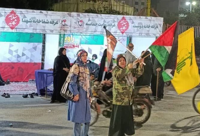 برپایی غرفه‌های فرهنگی سلام شهید در اجتماعات مردمی اهواز