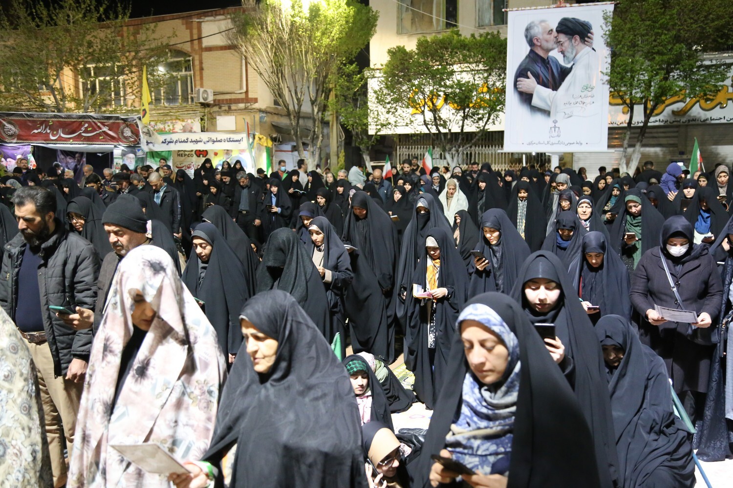 تصاویر/ چهل‌وهشتمین شب آیین‌های مردمی مقاومت در اراک برگزار شد