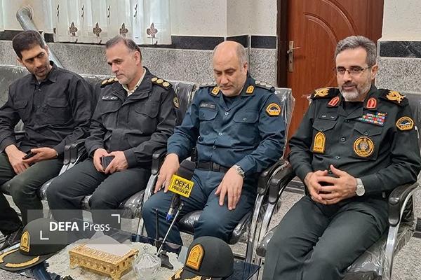 دیدار فرمانده انتظامی اردبیل و مدیر کل حفظ آثار دفاع مقدس استان با فرمانده تیپ ۴۰ ارتش