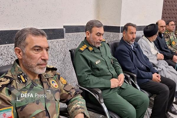 دیدار فرمانده انتظامی اردبیل و مدیر کل حفظ آثار دفاع مقدس استان با فرمانده تیپ ۴۰ ارتش