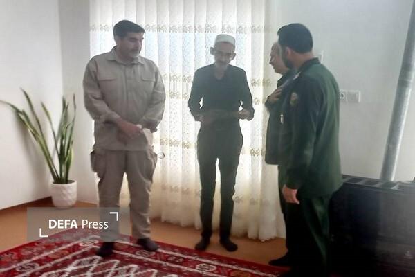 دیدار مدیر کل حفظ آثار استان گلستان با خانواده شهید«رحیم کتوکی»