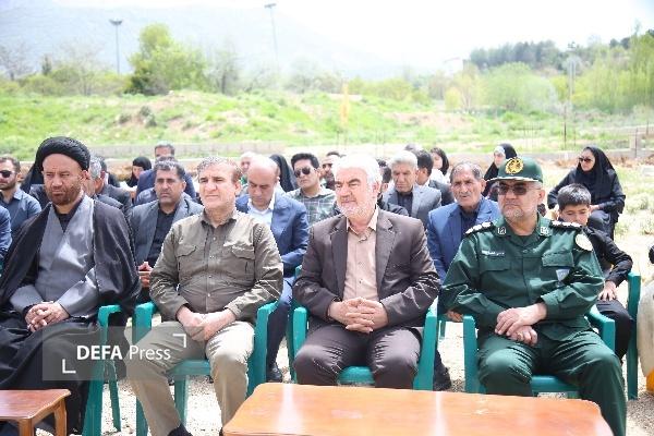 کاشت نهال به یاد شهدای جنگ رمضان کهگیلویه و بویراحمد