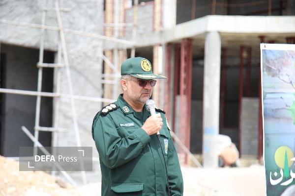 کاشت نهال به یاد شهدای جنگ رمضان کهگیلویه و بویراحمد