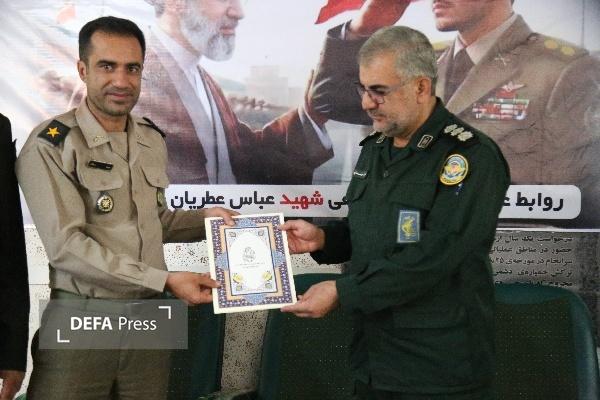 دیدار مدیرکل حفظ آثار دفاع مقدس کهگیلویه و بویراحمد از دفتر نمایندگی امور ایثارگران آجا در استان+ تصاویر