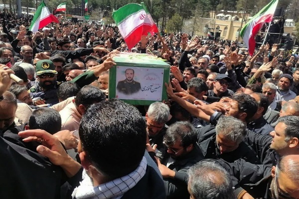 تصاویر/ تشییع پیکر سه پاسدار شهید در بیرجند