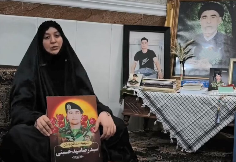 فیلم/ مصاحبه با مادر شهید سید رضا سیدحسینی در خوزستان
