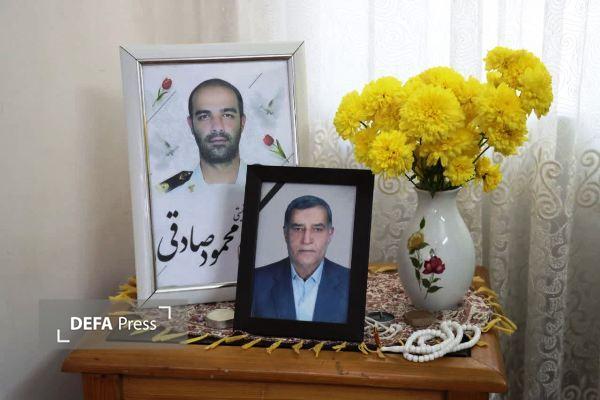 دیدار مدیرکل حفظ آثار و نشر ارزش‌های دفاع مقدس و مقاومت مازندران با خانواده شهید ناوشکن دنا+ تصاویر