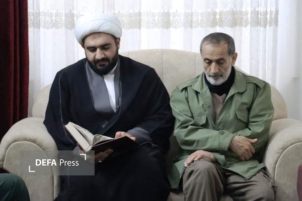 دیدار مدیرکل حفظ آثار و نشر ارزش‌های دفاع مقدس و مقاومت مازندران با خانواده شهید ناوشکن دنا+ تصاویر