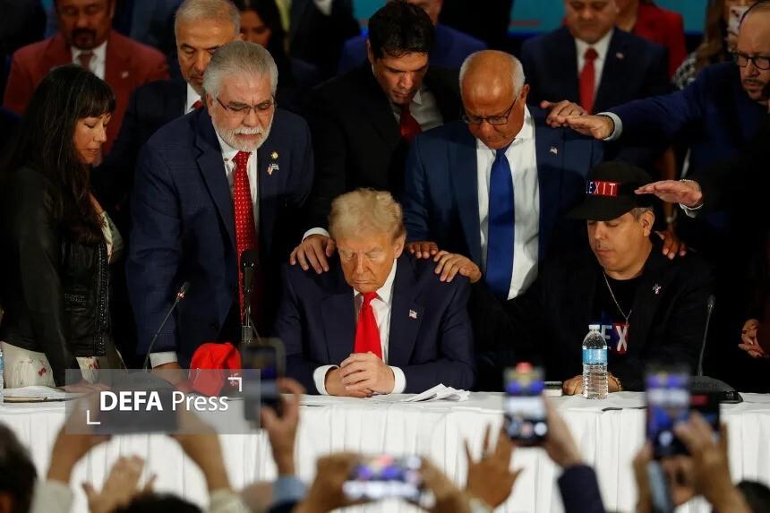 جنگ صلیبی ترامپ، عیسی حقیقی را در مقابل عیسی ماگا قرار داد