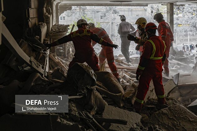 امدادرسانی پس از حملات آمریکایی - صهیونی در تهران (۳)