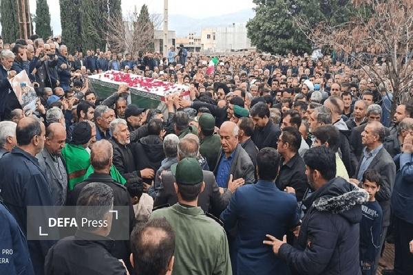 تصاویر/ تشییع پیکر مطهر شهدای جنگ تحمیلی رمضان در یاسوج