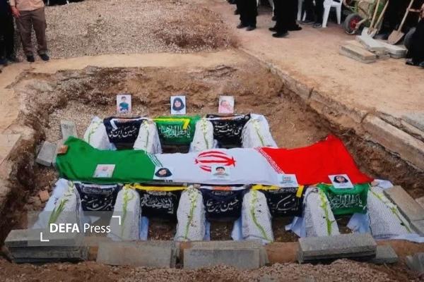 مراسم هفتمین روز شهادت هشت شهید جنگ رمضان در قزوین برگزار می‌شود