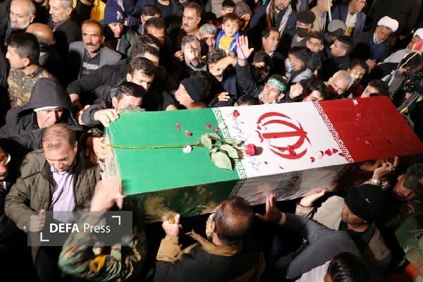 وداع باشکوه با شهید «محمد ابراهیم ربانی پور» در یاسوج